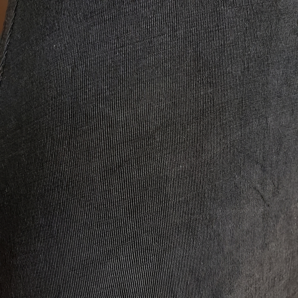 VTG BCBG Black Short Sleeve Maxi Dress - Picture 5 of 10